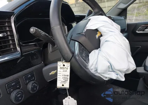 2025 Chevrolet Silverado 1500 4Wd Short Bed Lt With 2Fl from USA, damaged, VIN 1GCPKKEK0SZ123049